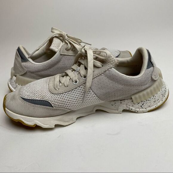 Sorel Kinetic Lace Sneaker White 8.5 Impact Tennis Shoes - Picture 4 of 8